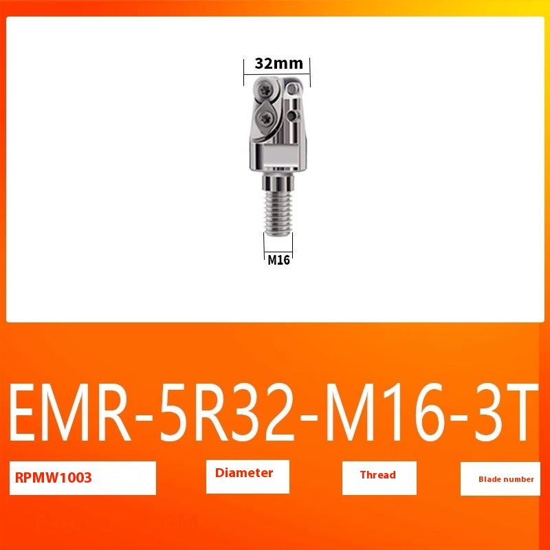 1157-Anti-vibration locking type milling cutter head threading cutter head interchangeable cutter head specification flush locking cutter head 1135/1604 Shandong Denso Pricision Tools Co.,Ltd.